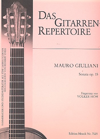 Sonata op.15&nbsp;&nbsp;für Gitarre&nbsp;&nbsp;