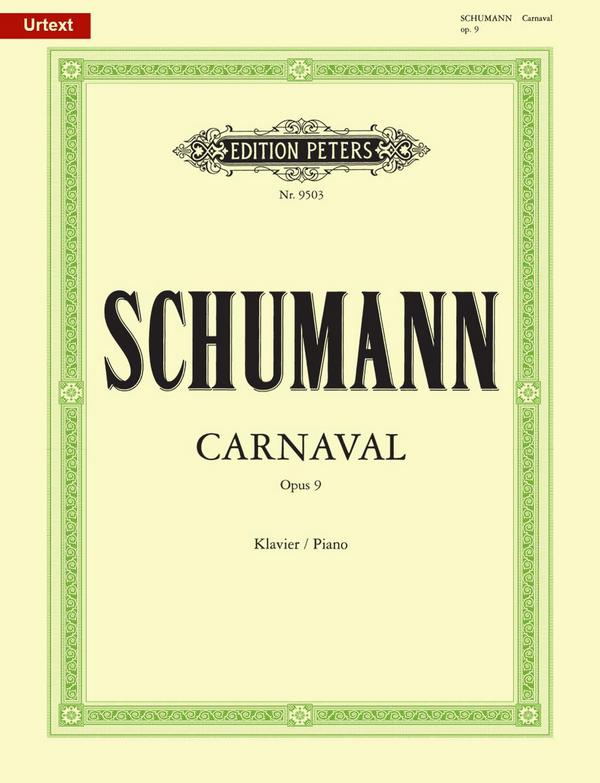 Carnaval op.9&nbsp;&nbsp;für Klavier&nbsp;&nbsp;