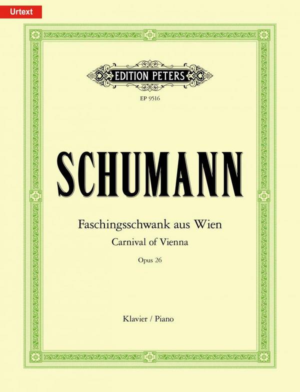 Faschingsschwank aus Wien op.26&nbsp;&nbsp;für Klavier&nbsp;&nbsp;