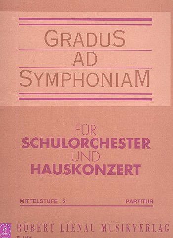 Sinfonietta&nbsp;&nbsp;für Streichorchester&nbsp;&nbsp;Partitur