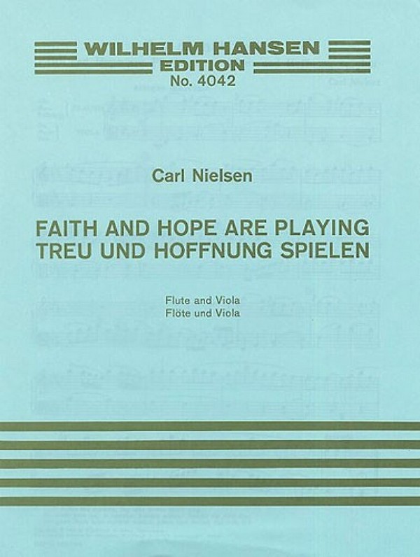 Faith and Hope are playing for flute and viola  2scores  