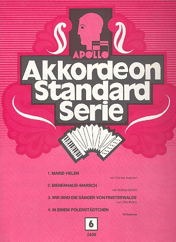 Akkordeon Standard Serie Band 6  für Akkordeon  