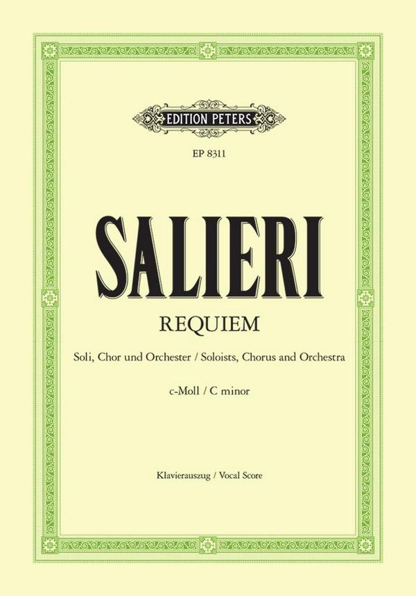 Requiem c-Moll&nbsp;&nbsp;für Soli, Chor und Orchester&nbsp;&nbsp;Klavierauszug