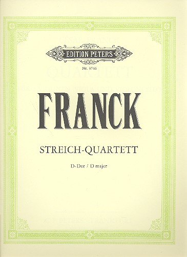 Streichquartett D-Dur&nbsp;&nbsp;für Streichquartett&nbsp;&nbsp;Stimmen