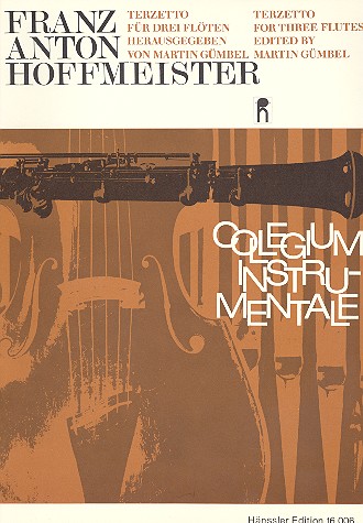 Terzetto für 3 Flöten&nbsp;&nbsp;Spielpartitur&nbsp;&nbsp;