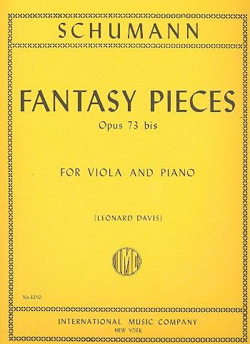 Fantasy Pieces op.73b&nbsp;&nbsp;for viola and piano&nbsp;&nbsp;