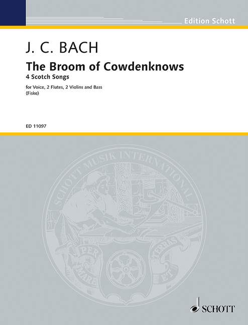 The Broom of Cowdenknows for&nbsp;&nbsp;for voice, 2 flutes, 2 violins and bass&nbsp;&nbsp;score and parts