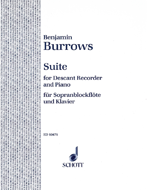 Suite&nbsp;&nbsp;for descant recorder and piano&nbsp;&nbsp;