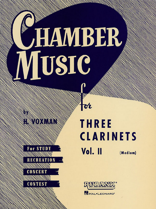 Chamber Music vol.2 (medium)  for 3 clarinets  score