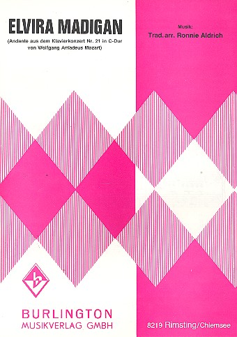 Elvira Madigan für Klavier  (Andante aus dem Klavierkonzert  Nr.21 von Mozart)