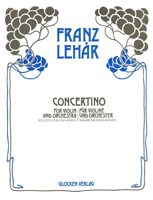 Concertino für Violine und Orchester  für Violine und Klavier  