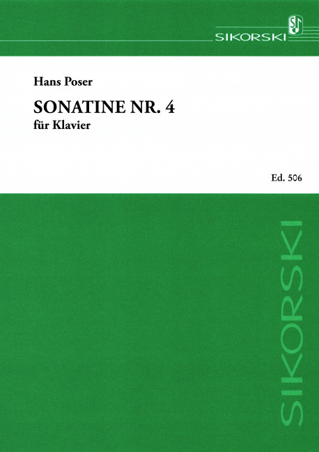 Sonatine Nr.4 op.44,2&nbsp;&nbsp;für Klavier&nbsp;&nbsp;