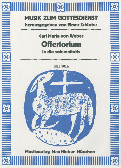 Offertorium In die solemnitatis  für Sopran, gem Chor und Orchester  Partitur
