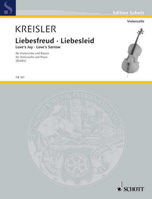 Liebesfreud Liebesleid  für Violoncello und Klavier  