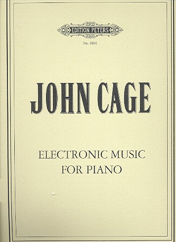 Electronic Music  for piano  