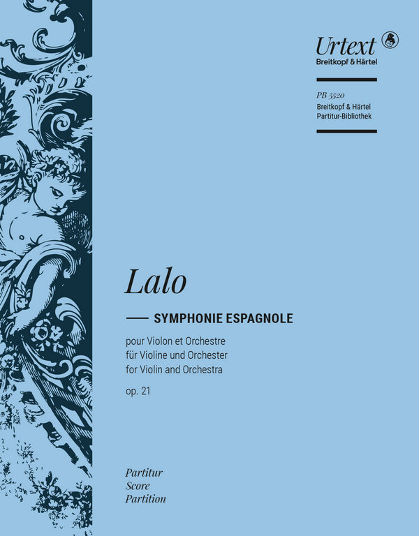 Symphonie espagnole op.21  für Orchester  Partitur