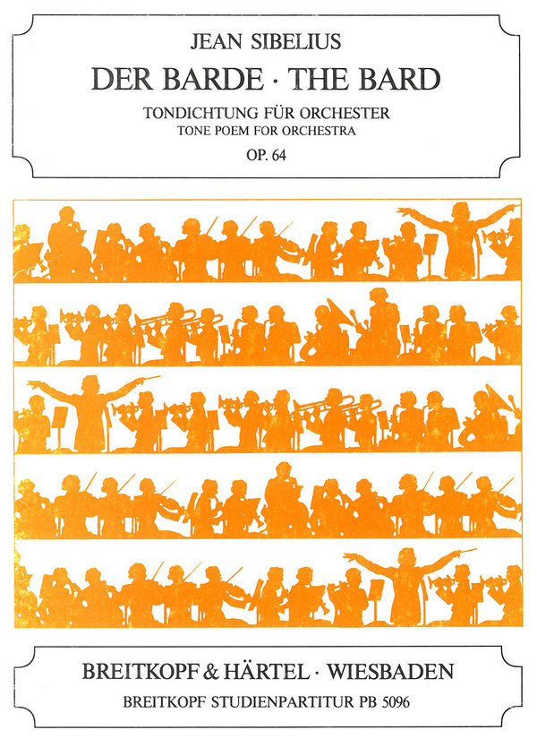 Der Barde op.64 - Tondichtung&nbsp;&nbsp;für Orchester&nbsp;&nbsp;Studienpartitur