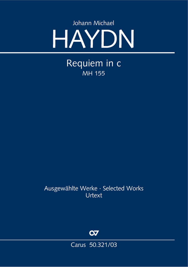 Requiem c-Moll  für Soli, Chor und Orchester  Klavierauszug