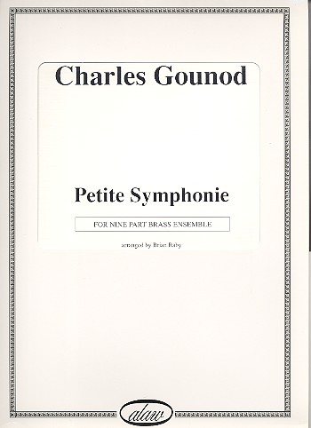 Petite symphonie for 9 brass instruments  (ensemble)  score and parts