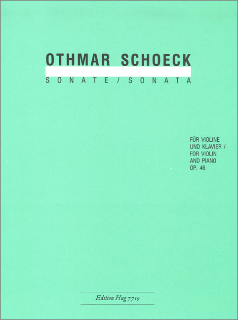 Sonate op.46  für Violine und Klavier  