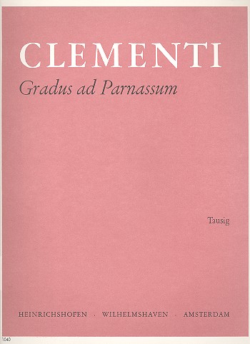 Gradus ad parnassum  für Klavier  