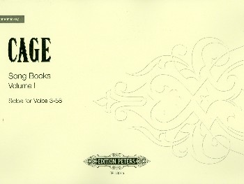 Song Books vol.1&nbsp;&nbsp;Solos for voice 3-58&nbsp;&nbsp;