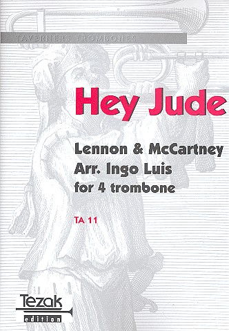 Hey Jude  für 4 Posaunen  Partitur+Stimmen
