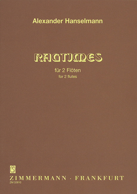 Ragtimes&nbsp;&nbsp;für 2 Flöten&nbsp;&nbsp;2 Spielpartituren