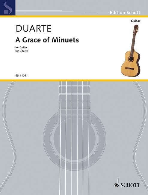 A grace of minuets  for guitar  DUARTE, JOHN W., ARR.