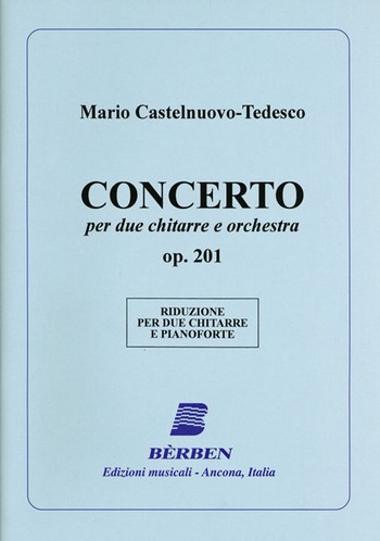 Concerto op.201 für 2 Gitarren und Orchester