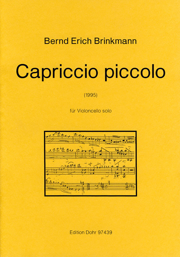 Capriccio piccolo (1995)&nbsp;&nbsp;für Violoncello solo&nbsp;&nbsp;