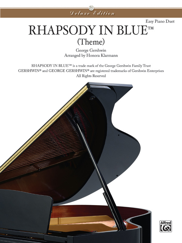 Rhapsody in Blue Easy piano duet&nbsp;&nbsp;(Theme)&nbsp;&nbsp;