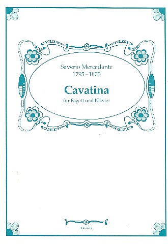 Cavatina  für Fagott und Klavier  