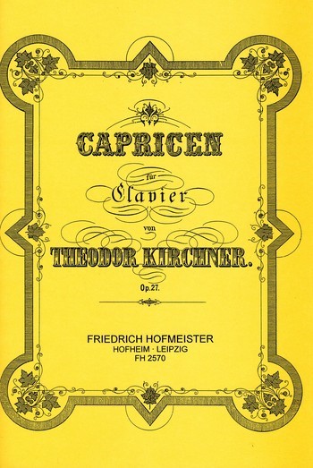 Capricen op.27  für Klavier  
