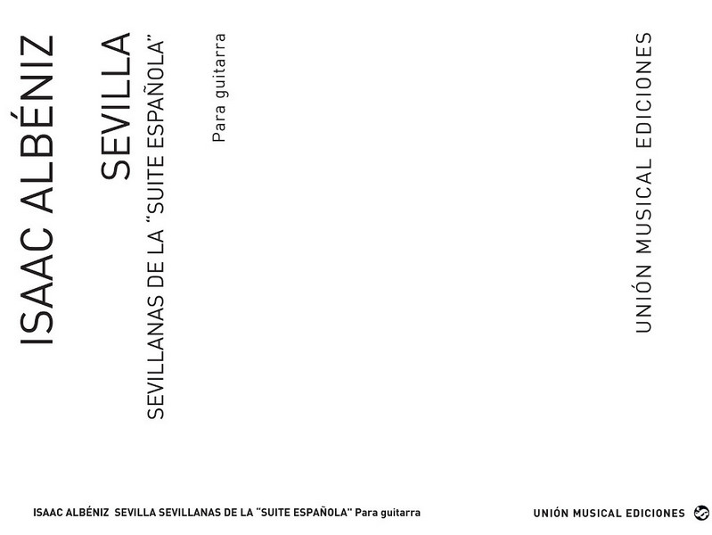 Sevilla de la suite espagnole  para guitarra  