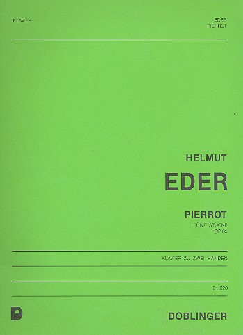 Pierrot op.89 5 Stücke für  Klavier  