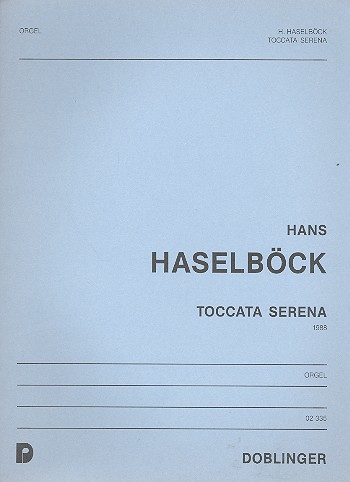 Toccata serena  für Orgel  