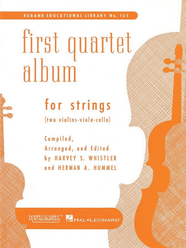 FIRST QUARTET ALBUM FOR STRINGS  (2 VIOLINS, VIOLA, CELLO)  SCORE  WHISTLER, HARVEY S., ED