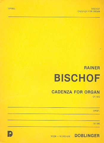 Cadenza op.19,2  für Orgel  