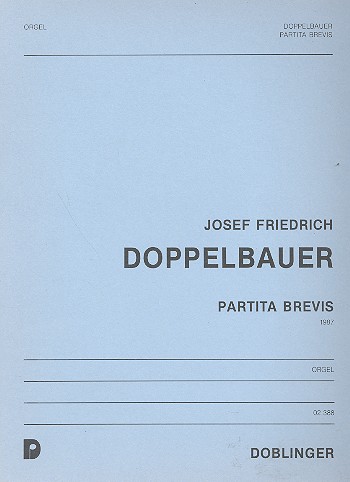 Partita brevis&nbsp;&nbsp;für Orgel&nbsp;&nbsp;