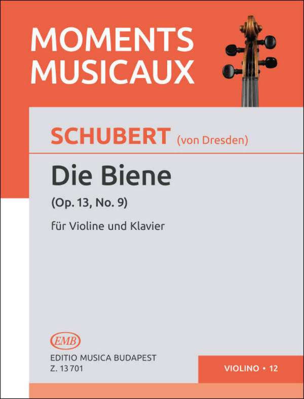 Die Biene op.13,9 für Violine&nbsp;&nbsp;und Klavier&nbsp;&nbsp;