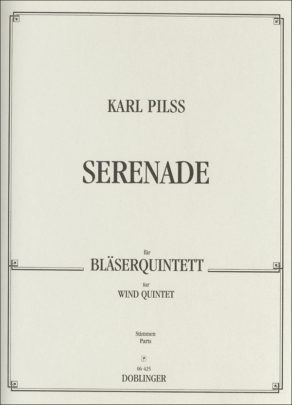 Serenade   für Flöte, Oboe, Klarinette, Horn und Fagott  Stimmen