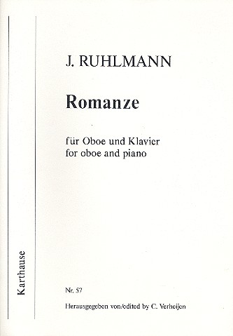 Romanze&nbsp;&nbsp;für Oboe und Klavier&nbsp;&nbsp;