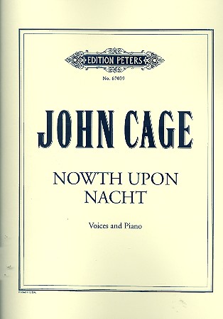 Nowth upon nacht  for voice and piano  