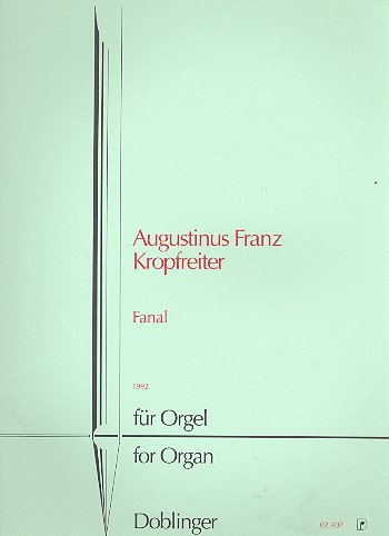 Fanal&nbsp;&nbsp;für Orgel&nbsp;&nbsp;
