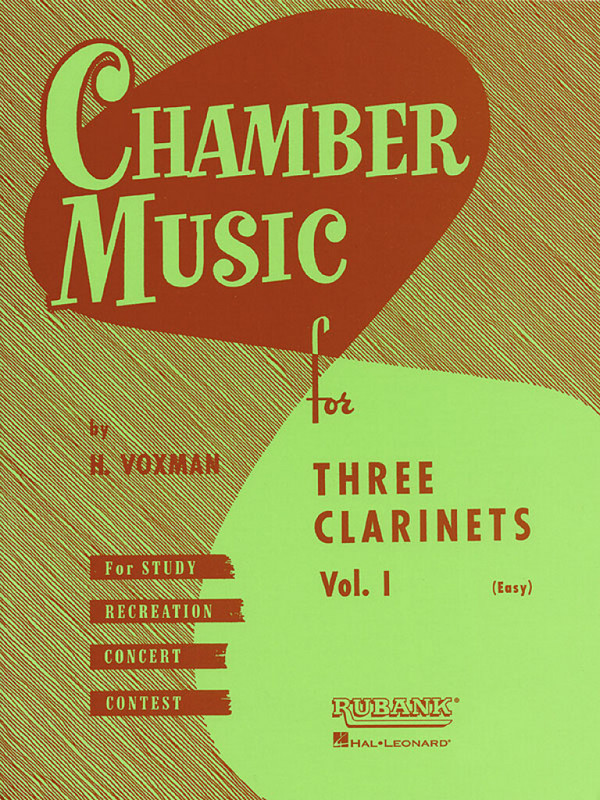 Chamber Music vol.1 (easy)  for 3 clarinets  score