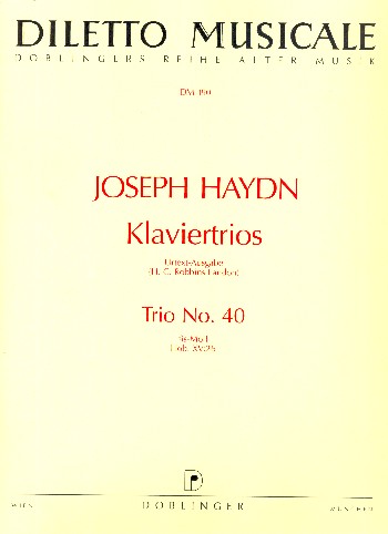 Klaviertrio fis-Moll Nr.40 Hob.XV:26&nbsp;&nbsp;&nbsp;&nbsp;