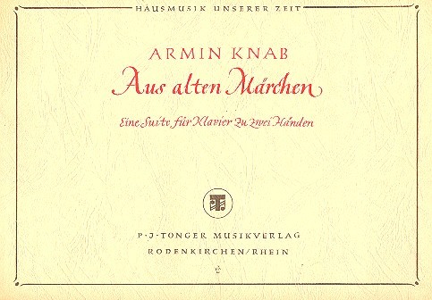 Aus alten Märchen Suite  für Klavier  