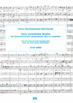 TAG FUER TAG  UND  GOTT DU BIST&nbsp;&nbsp;FUER 5STG. GEM CHOR A CAPPELLA&nbsp;&nbsp;PARTITUR