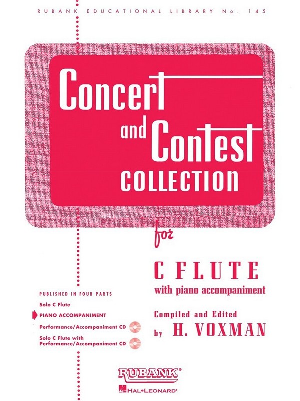 Concert and Contest Collection  for flute and piano  piano accompaniment
